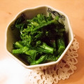 ルリナ's cooksnap of when they made 菜の花のからし和え.
