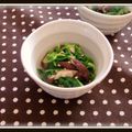 mizue's cooksnap of when they made せりのおひたし.