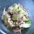 oBsession's cooksnap of when they made セロリとシーチキン炒めマヨ風味.