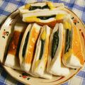 ++ゆゆ++'s cooksnap of when they made おつまみに♡はんぺんのタラシソチーズ焼き.