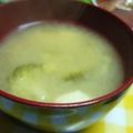 こまきてぃ's cooksnap of when they made ブロッコリーと玉ねぎのお味噌汁.