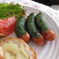 ともこキッチン's cooksnap of when they made 大葉巻きウインナー.