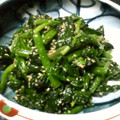 ゆみらんたん's cooksnap of when they made ほうれん草のごま和え　ワサビ風味.