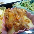 monchanママ's cooksnap of when they made ポテトとミートソースのチーズ焼き.