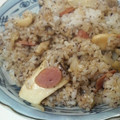 CoffeeCoco's cooksnap of when they made エリンギとゆかりの❤ガーリック炒飯.