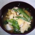 いいくん's cooksnap of when they made ニラ玉汁.