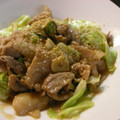くまんぼう's cooksnap of when they made 豚肉とキャベツの中華炒め.
