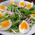 ヌーシ's cooksnap of when they made 水菜のサラダ.