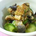 ako213's cooksnap of when they made 簡単すし酢deうざく（胡瓜と鰻の酢の物）.