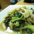 Ｋazu's cooksnap of when they made 小松菜とキノコの中華炒め♪.