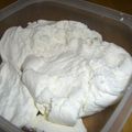 サオリ's cooksnap of when they made 低脂肪乳で＜カッテージチーズ＞.