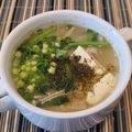 あーこ姐's cooksnap of when they made 小松菜と豆腐とエノキのお味噌汁♪.