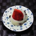 カルン's cooksnap of when they made 超手抜き♪子供と一緒に苺大福*＾＾*.