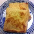 Haru Haru's cooksnap of when they made もちっとカリカリチーズきつね♪.