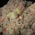 マトリョーシカさん。's cooksnap of when they made 鮭とじゃがいもの炊き込みご飯.