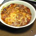 とら＆とららのママ's cooksnap of when they made かぼちゃのミートソースグラタン.
