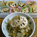 ちびぷりん's cooksnap of when they made ＊レンコンとゴボウのだし炒め＊.