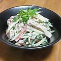 母ちゃん☆'s cooksnap of when they made さつま揚げときゅうりのサラダ.