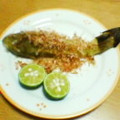 レオスケ's cooksnap of when they made 焼きナスすだち添え.