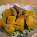 wakwaksan's cooksnap of when they made かぼちゃのベーコン煮.