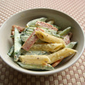 ★さや☆すん★'s cooksnap of when they made ♥マカロニでちょこっと大人なｻﾗﾀﾞ♥.