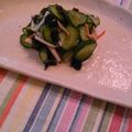 memebu's cooksnap of when they made **ゆず果汁入りきゅうりの酢の物**.