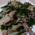 mogumokura's cooksnap of when they made にら・豚・れんこん.