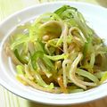 ｍｏｃｃｏ's cooksnap of when they made 速攻もやしとピーマンカレー風味簡単サラダ.