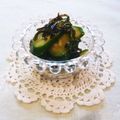 Kenmamac's cooksnap of when they made きゅうりの塩昆布漬け.