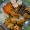 わこたこ's cooksnap of when they made 鮭フレークマヨinちくわ◎.