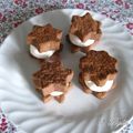 ☆Piglet's cooksnap of when they made チョコクリチサンドクッキー.