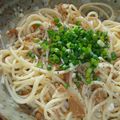 iketa's cooksnap of when they made なめ茸入りレモンクリームパスタ.