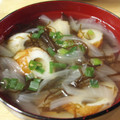 ぽりぽり拓庵's cooksnap of when they made ちくわともずくのすまし汁.