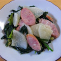 えいなつママ's cooksnap of when they made ほうれん草と大根のマヨ炒め♪.