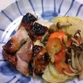 Haru Haru's cooksnap of when they made 照り焼きチキン～甘辛マスタード味～.