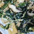 chibota's cooksnap of when they made 高野豆腐とほうれん草の卵とじ.