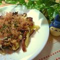 悠おかしゃん's cooksnap of when they made 具はじゃが芋だけですが何かお好み焼き風⑨.