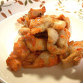 ママdeko's cooksnap of when they made 簡単なサクサク辛ウマ鶏皮♪.