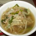 海 砂's cooksnap of when they made ニラナムルとひき肉のスープ.
