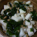 chie-zou88's cooksnap of when they made 長芋とわかめの納豆あえ.