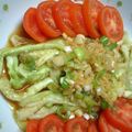 myukitty's cooksnap of when they made さっぱりネギソースで蒸し茄子～*.
