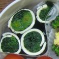 ほくみん's cooksnap of when they made リメイクおかず・ホウレン草のチーズ巻き.