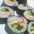 百合プ's cooksnap of when they made 韓国風海苔巻（キムパプ） 基本.