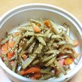 びーだまん's cooksnap of when they made ごぼうオババのきんぴら.
