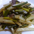 名保子's cooksnap of when they made じゃが芋とにんにくの芽の中華風炒め♪.