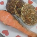 柚羽mama:なち♪'s cooksnap of when they made お豆腐と納豆のオヤキ☆.