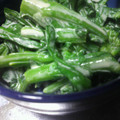 harumidori's cooksnap of when they made 菜の花のからしマヨ和え.