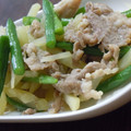 レアレアチーズ's cooksnap of when they made 新じゃがといんげんの簡単炒め*.
