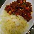 あいぽにょ☆'s cooksnap of when they made そばめしキーマカレー.