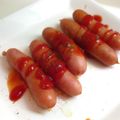coconachu's cooksnap of when they made レンジで１分！ウインナー炒め♫.